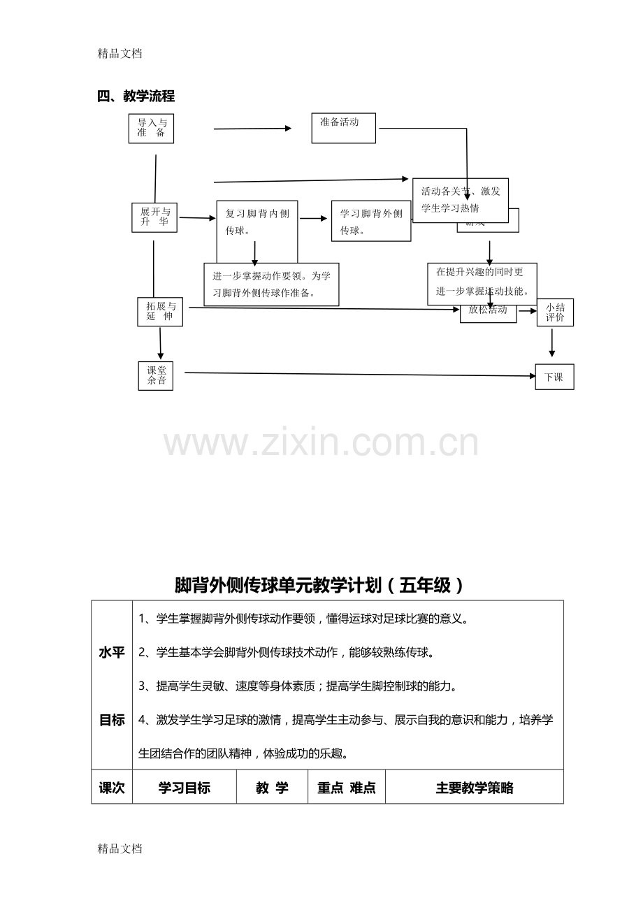 脚背外侧传球教学设计讲课讲稿.doc_第2页
