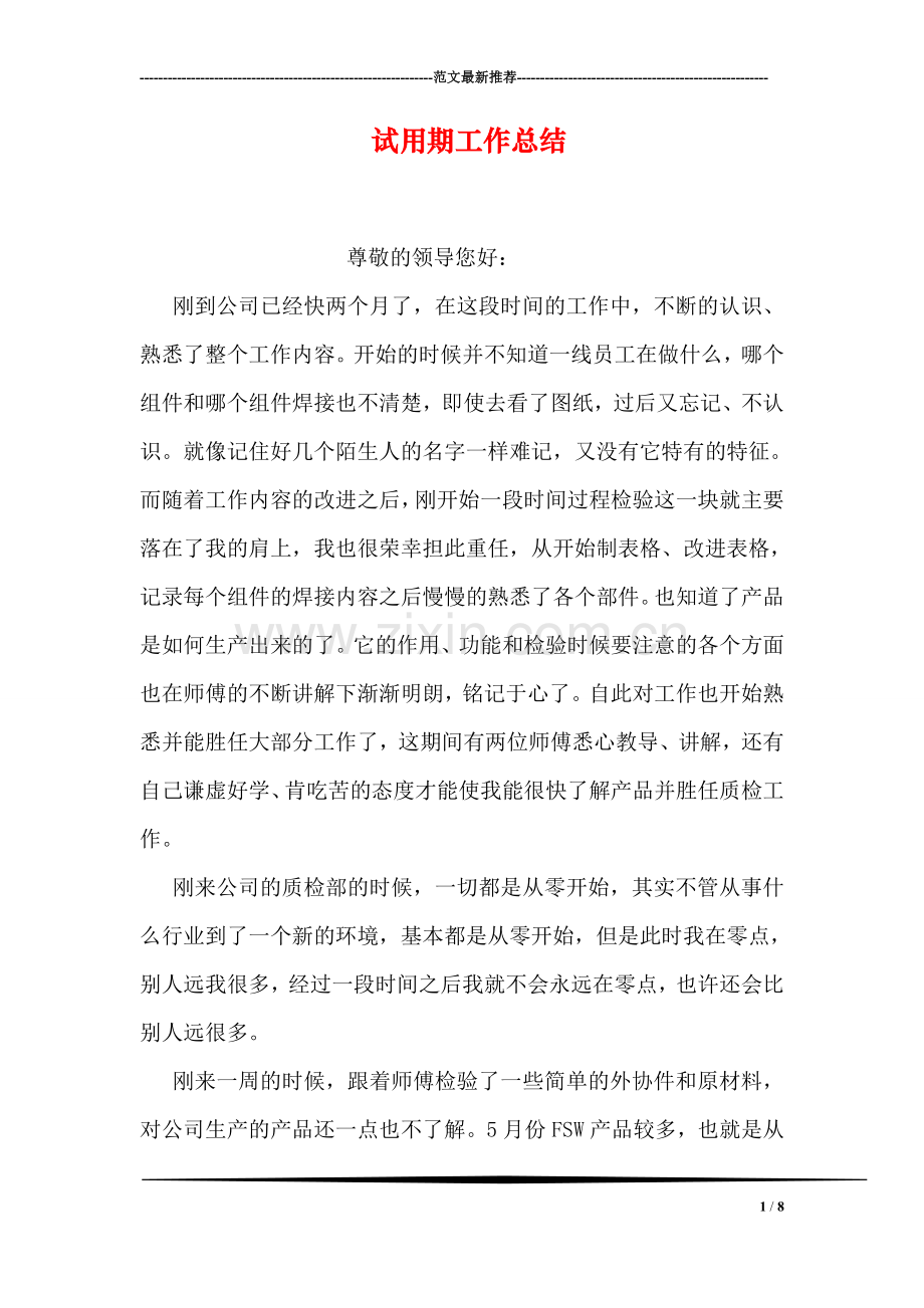 试用期工作总结-2.doc_第1页