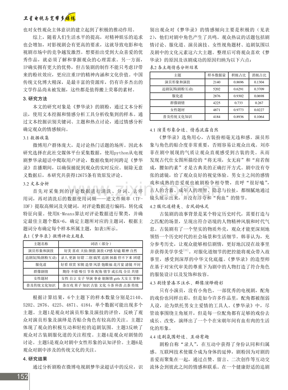 古装剧《梦华录》成功原因分析.pdf_第2页
