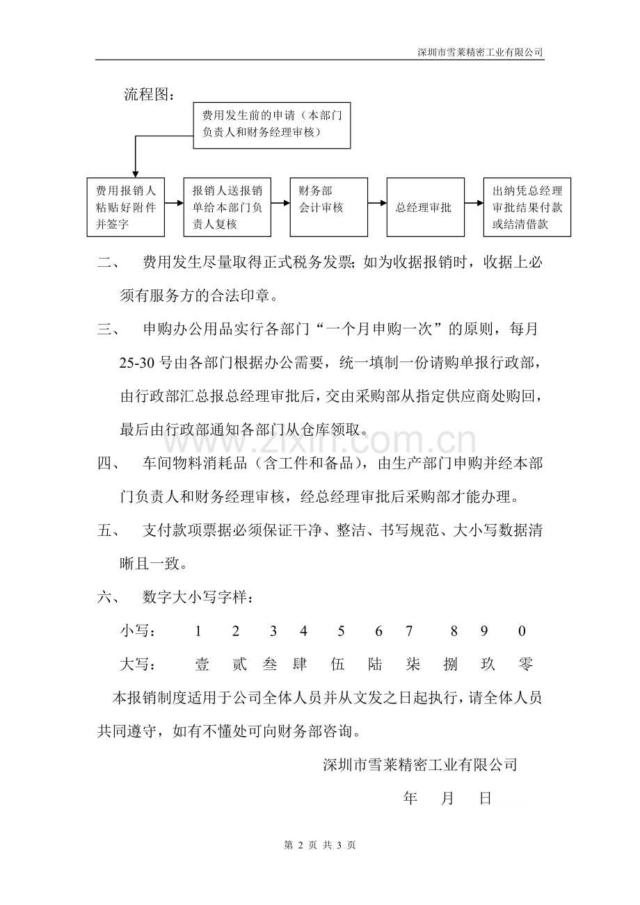 财务报销制度和流程.doc_第2页