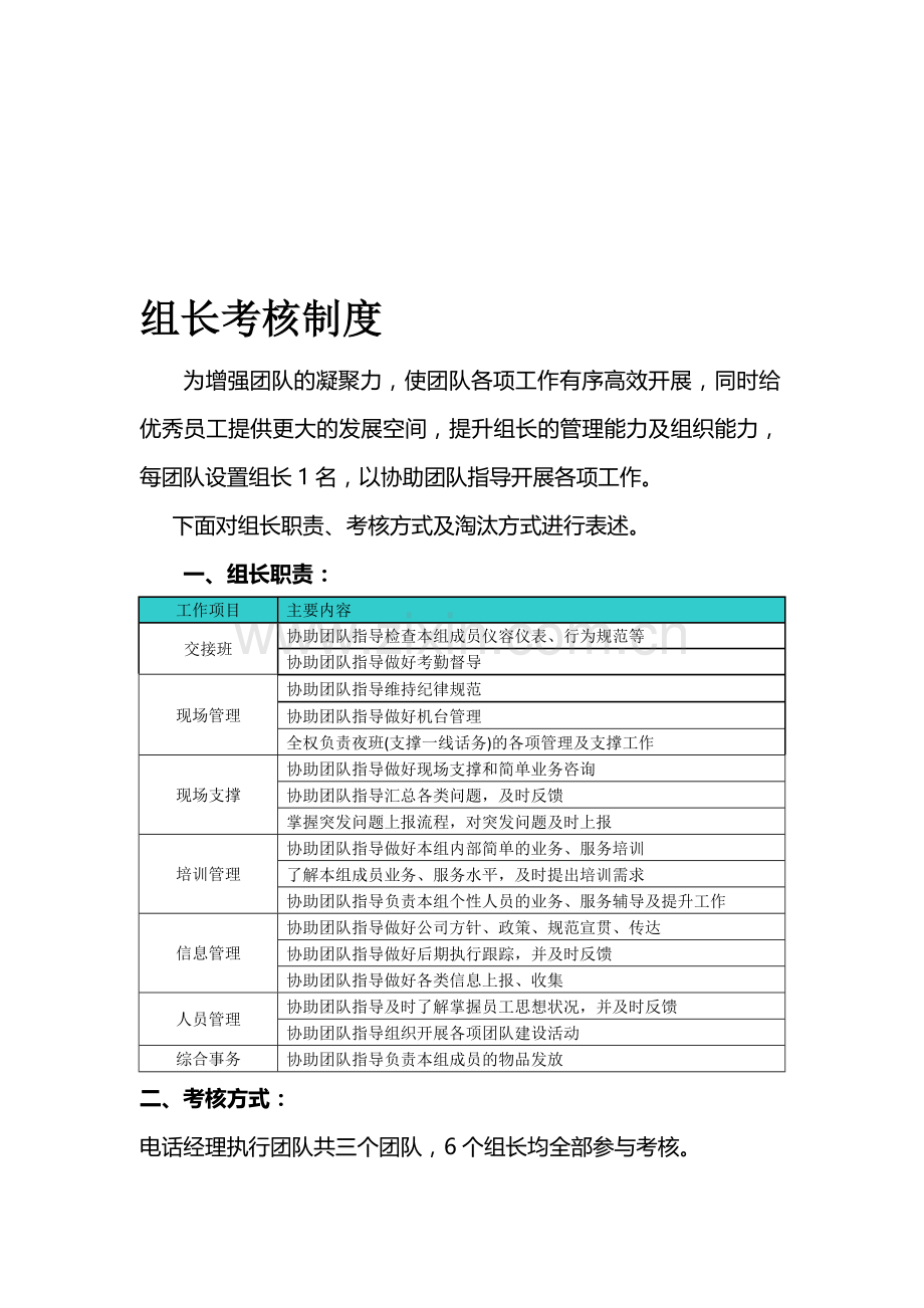 组长考核制度1.doc_第1页