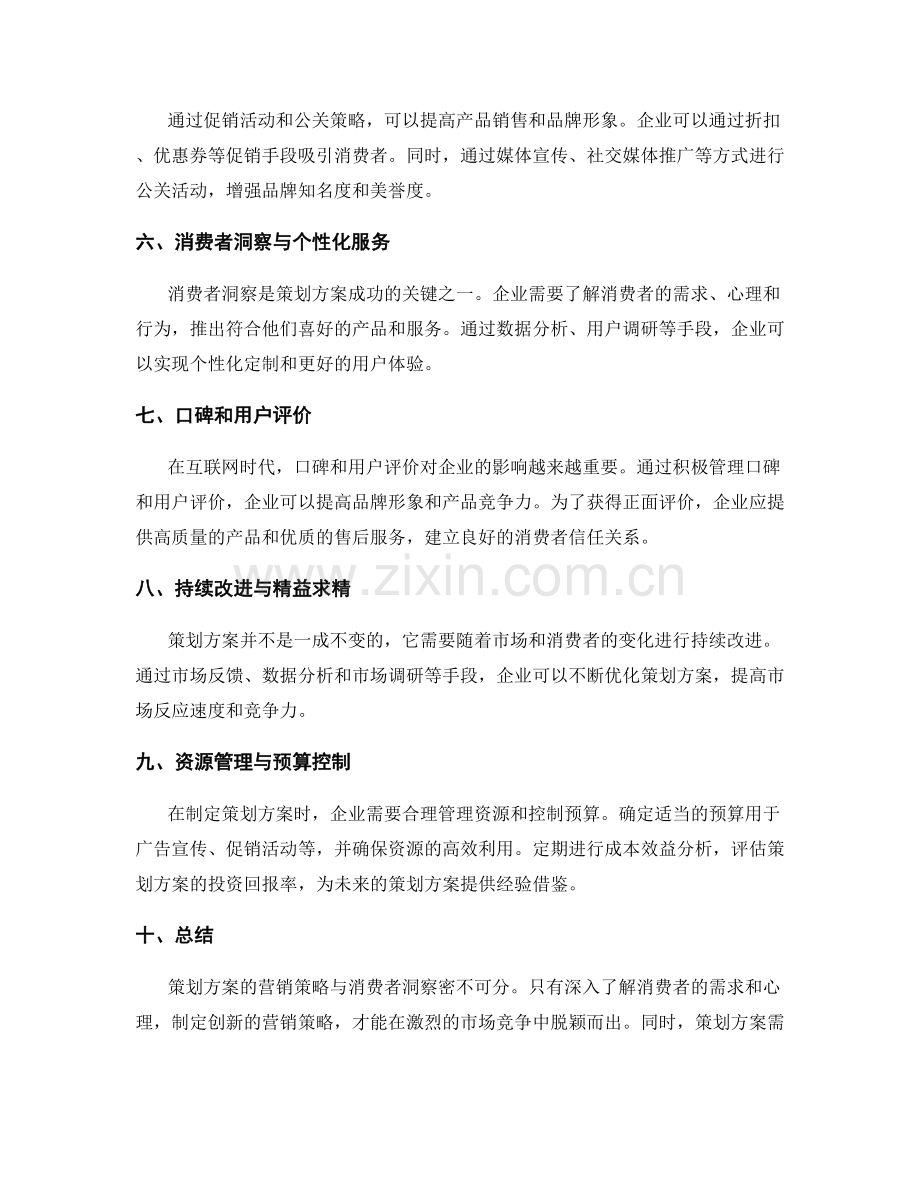 策划方案的营销策略与消费者洞察.docx_第2页
