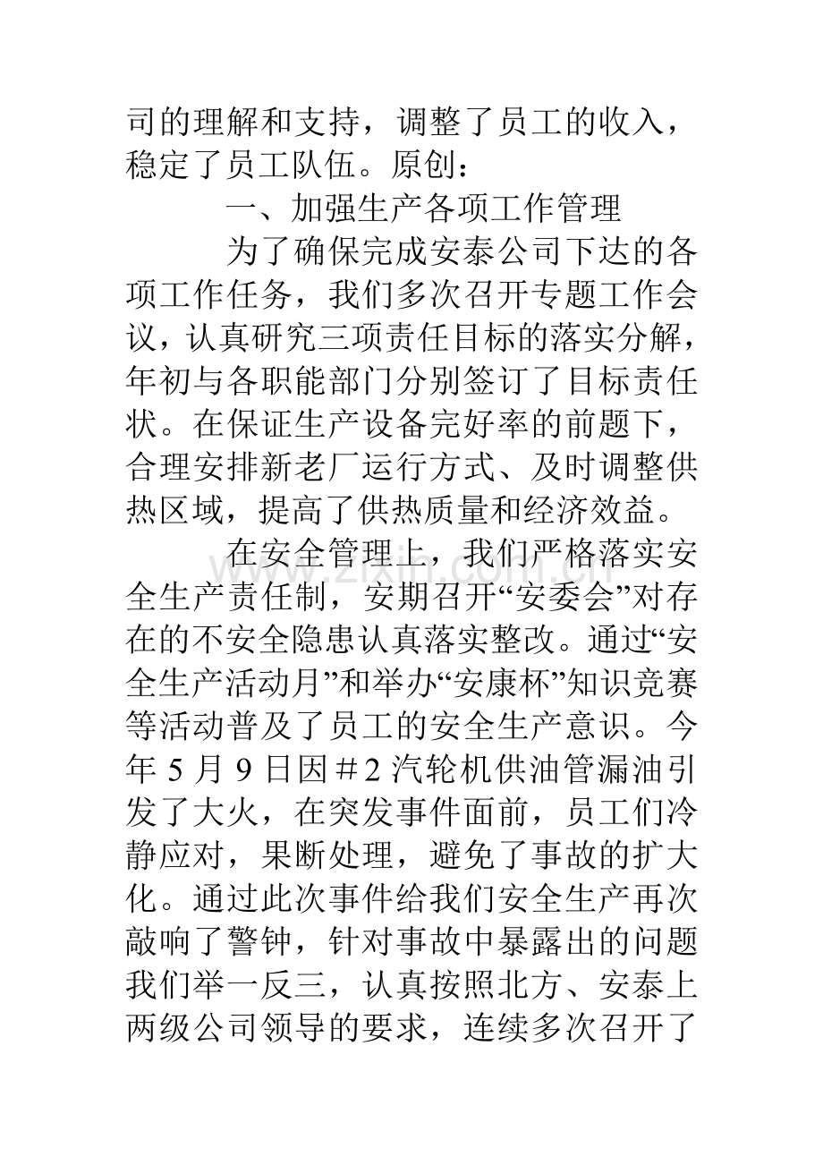 热电厂总经理述职报告.doc_第2页
