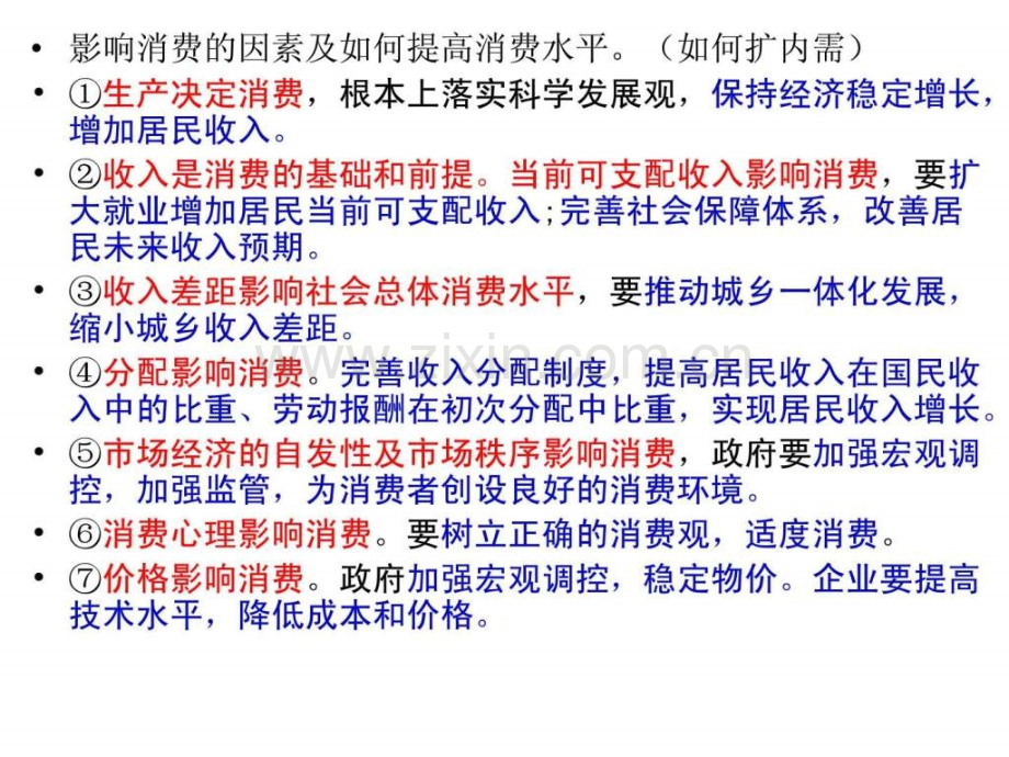 高考复习消费主观题.pptx_第1页