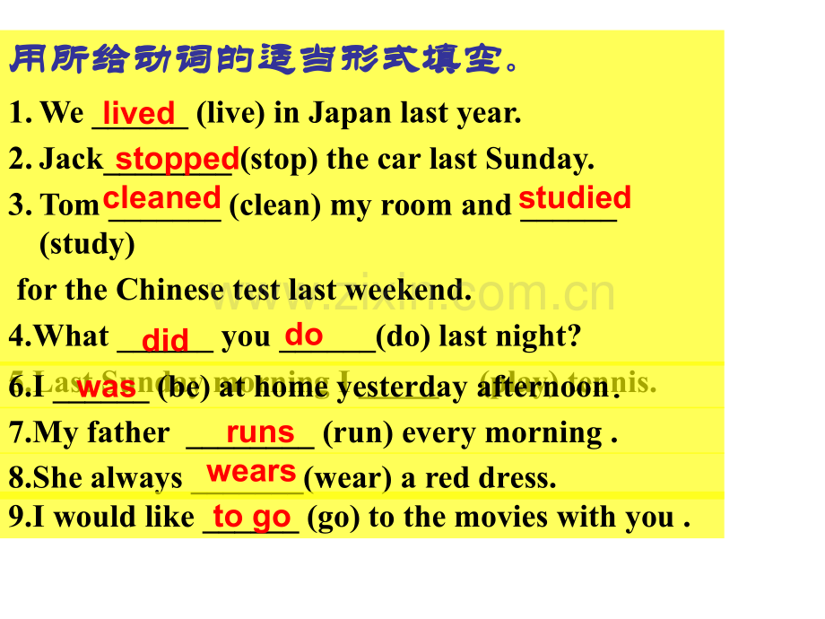新目标英语七年级下册unit12WhatdidyoudolastweekendSectionB1.pptx_第2页