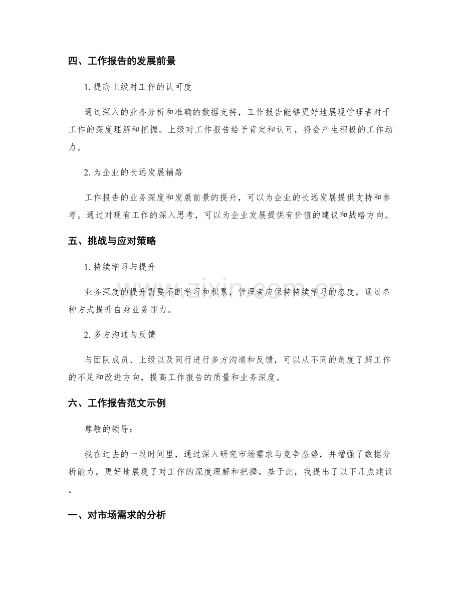 工作报告的业务深度与发展前景.docx_第2页