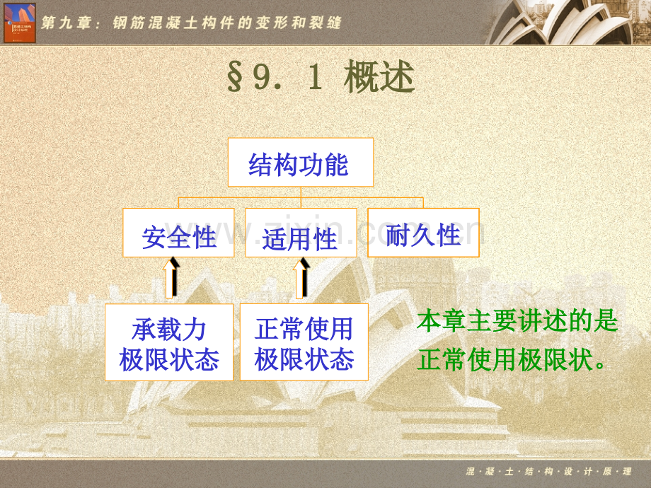 第九章-钢筋混凝土构件变形裂缝.pptx_第1页