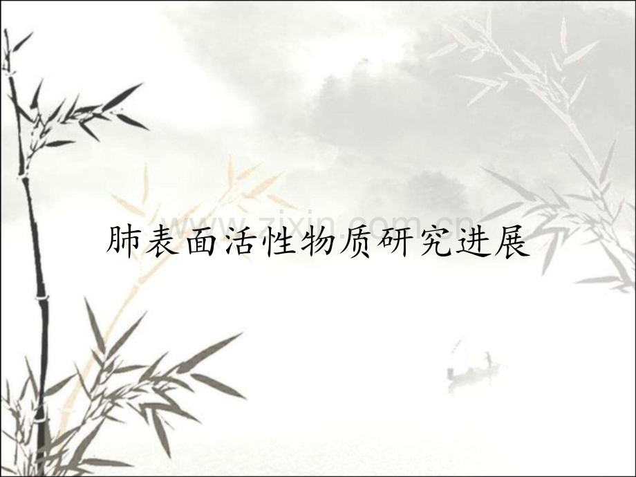 肺表面活性物质研究进展.pptx_第1页