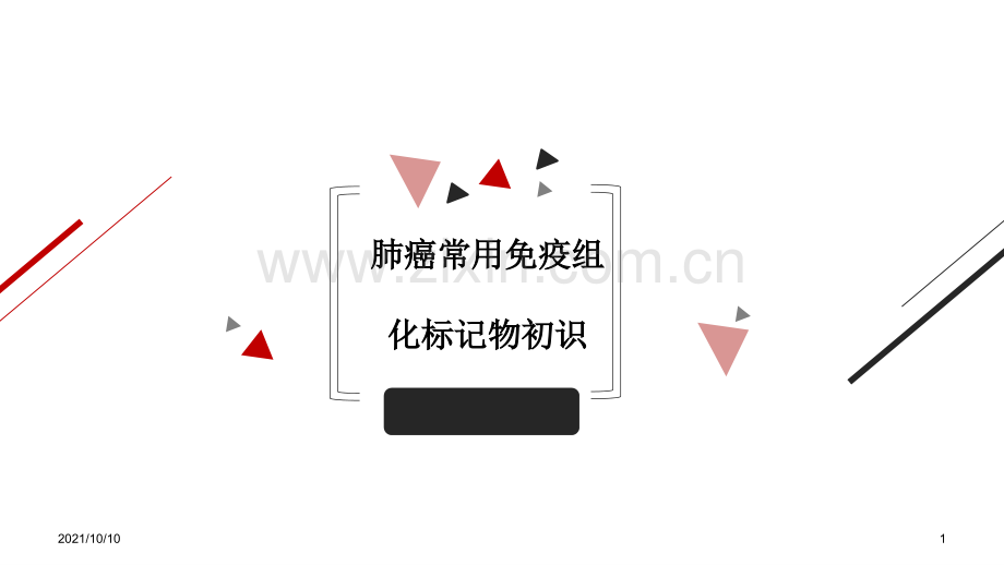 肺癌常用免疫组化标记物初识.ppt_第1页