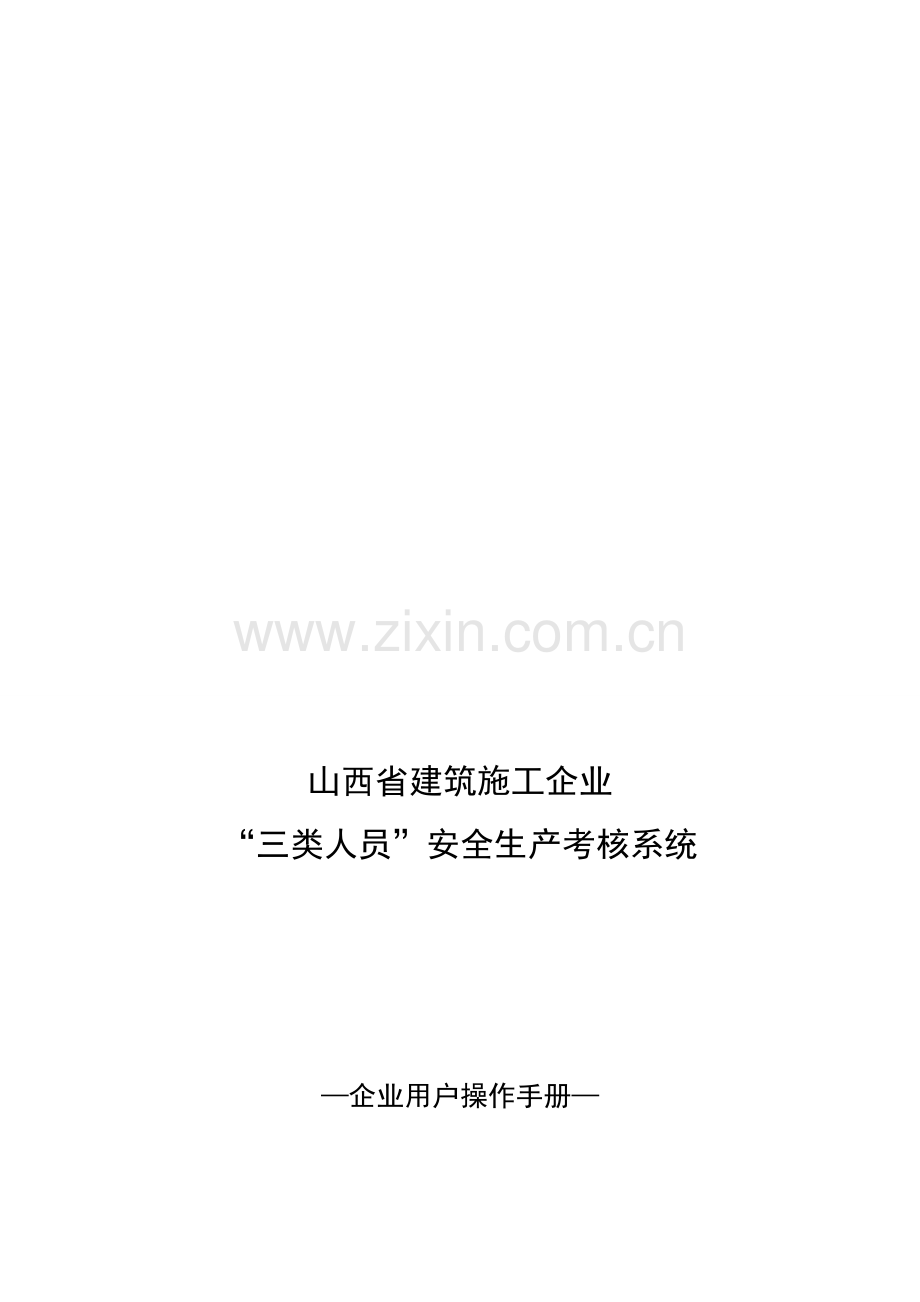 安全生产系统操作手册..doc_第1页