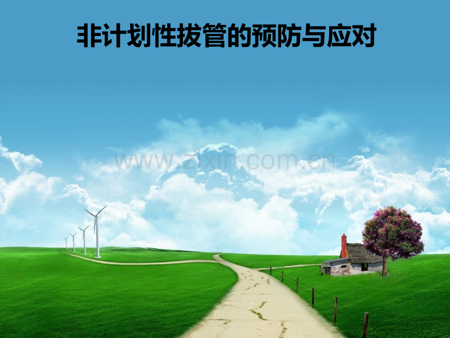 非计划性拔管的预防与应对.ppt_第1页