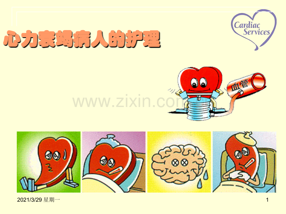 心力衰竭病人的护理查房.ppt_第1页