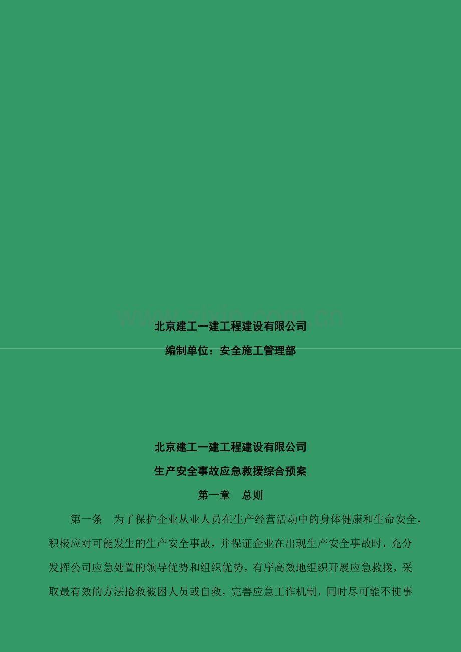 生产安全事故---综合预案..doc_第2页
