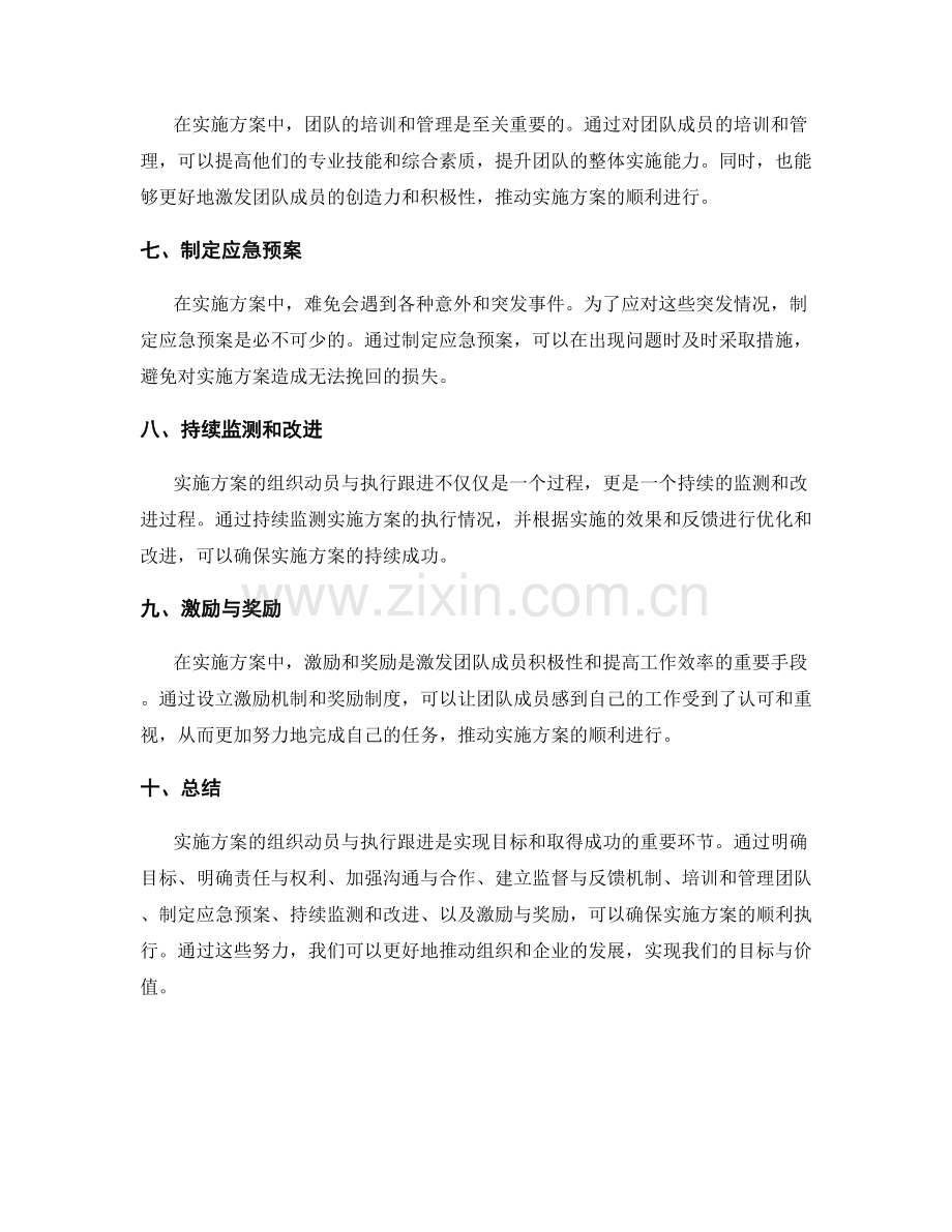 实施方案的组织动员与执行跟进.docx_第2页