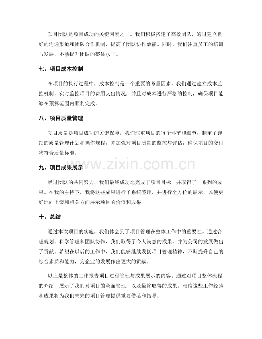 整体的工作报告项目过程管理与成果展示.docx_第2页