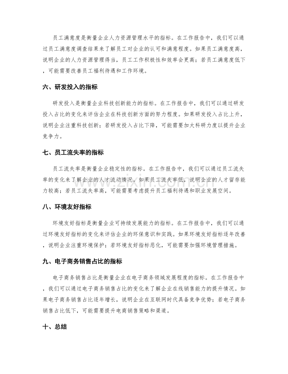 工作报告中的关键绩效指标与趋势.docx_第2页
