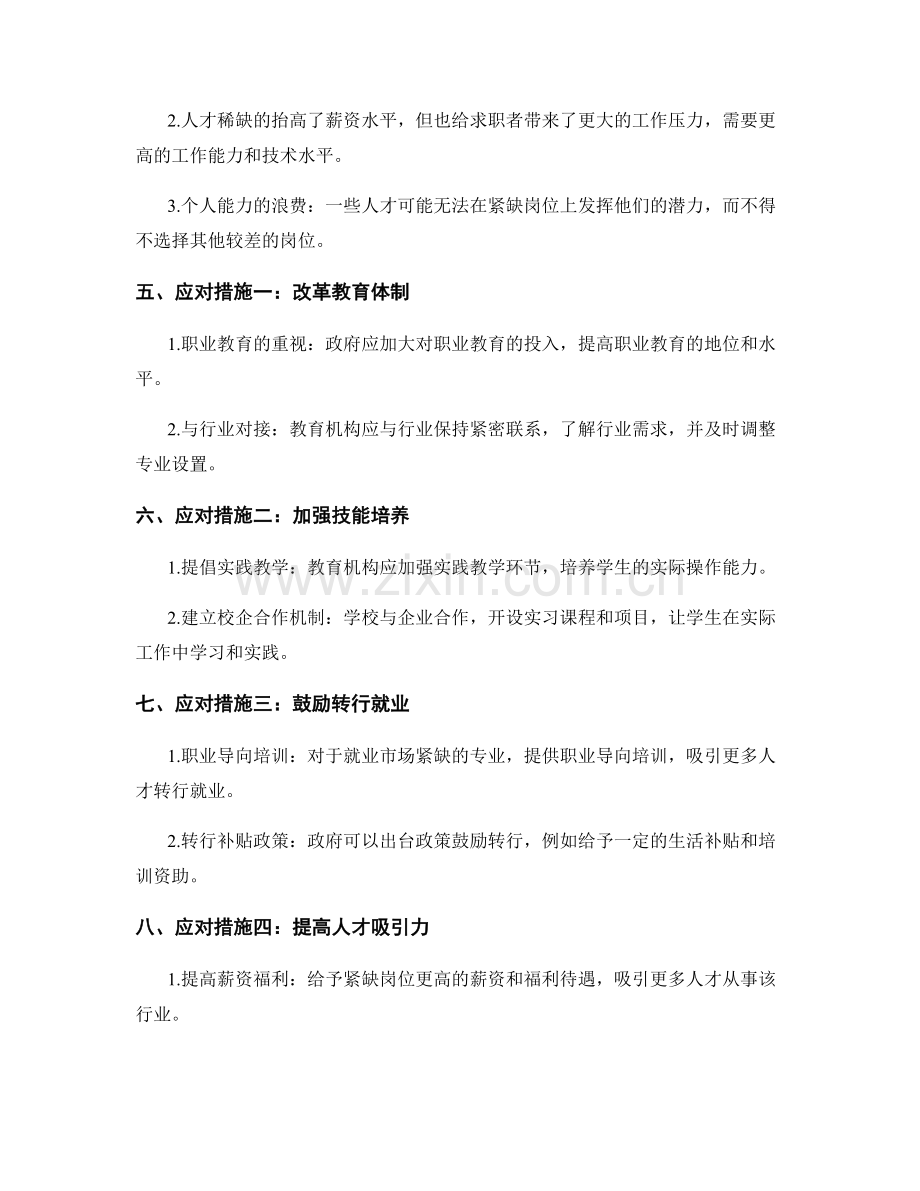 岗位职责的紧缺程度及应对措施.docx_第2页