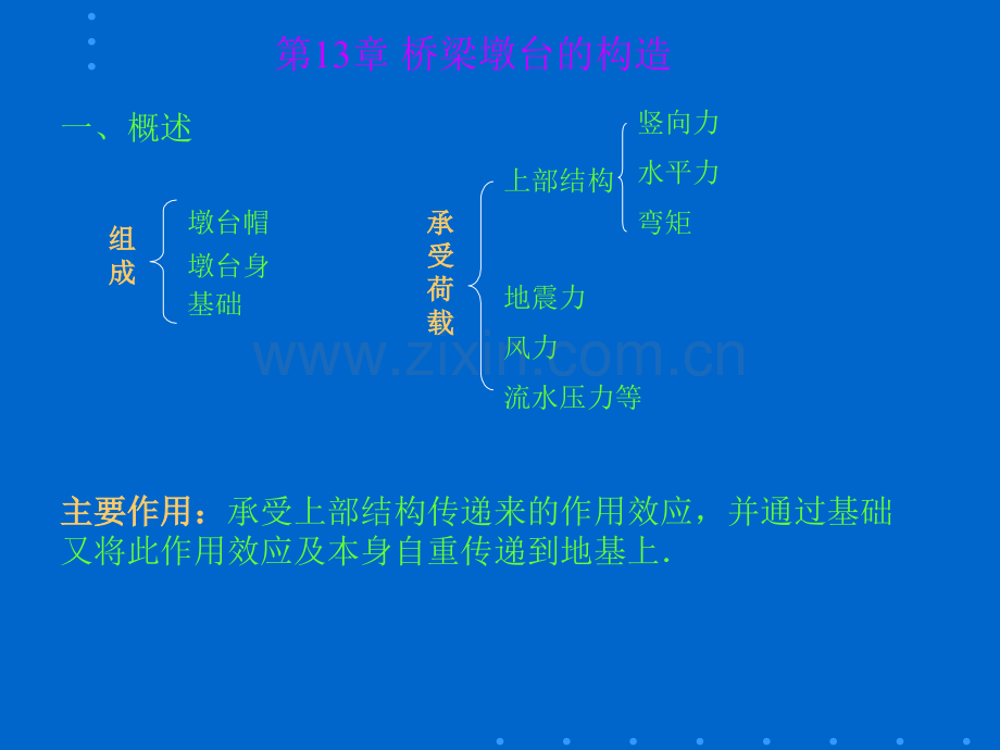 墩台和涵洞概要.pptx_第1页
