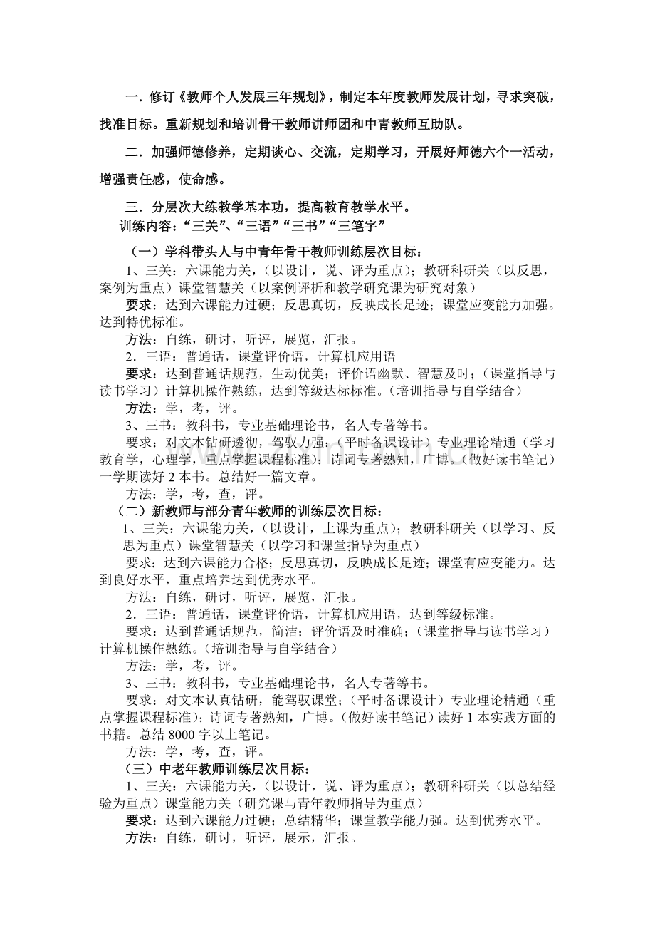 2008——2009校本培训计划.doc_第2页