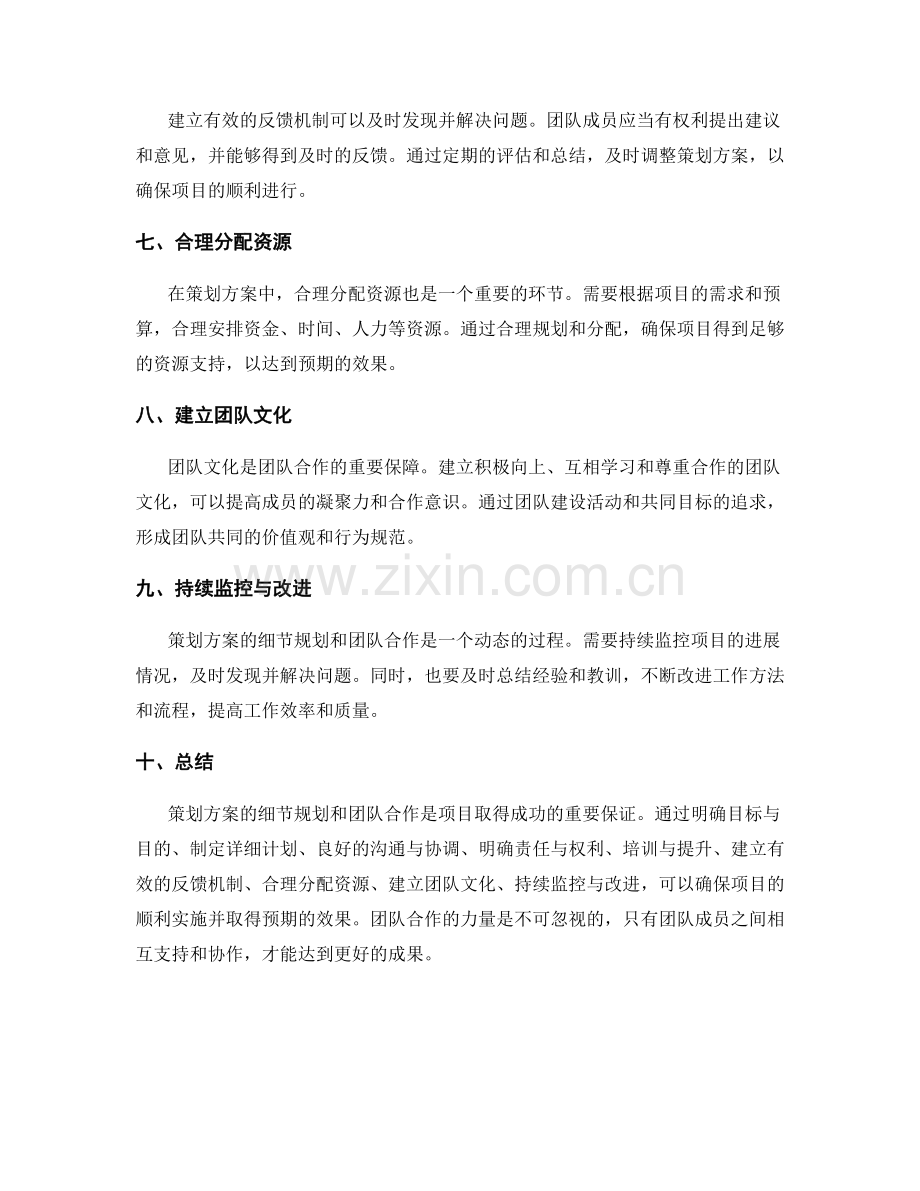 策划方案细节规划与团队合作.docx_第2页