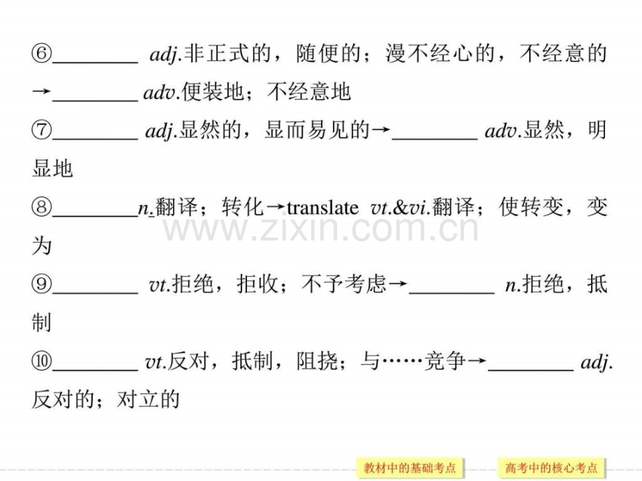 版高考英语江苏专用-译林大一轮复习模块七.pptx_第2页