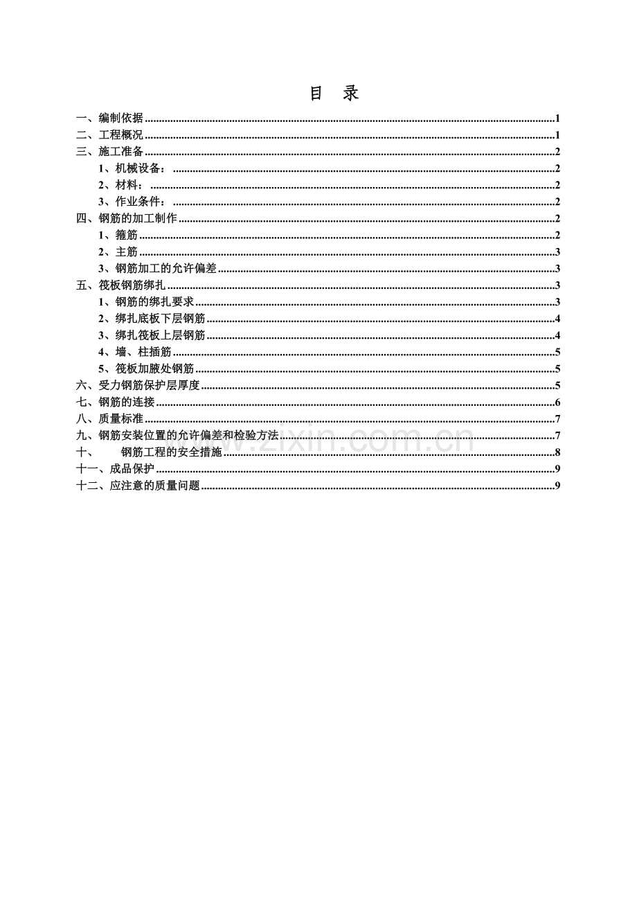 筏板基础钢筋施工专项方案.docx_第2页