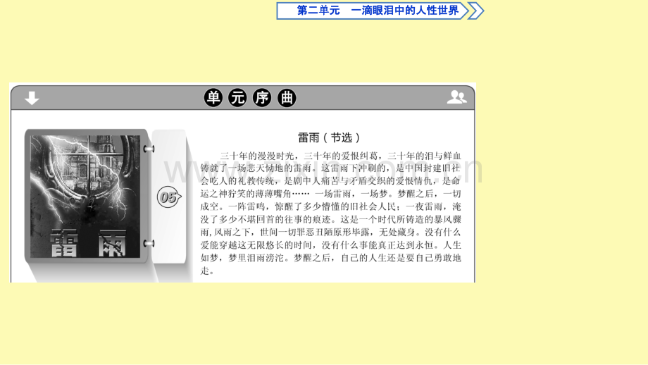 高中语文5雷雨节选课件苏教版必修.ppt_第2页