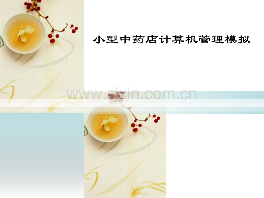 小型中药店计算机管理模拟.ppt_第1页
