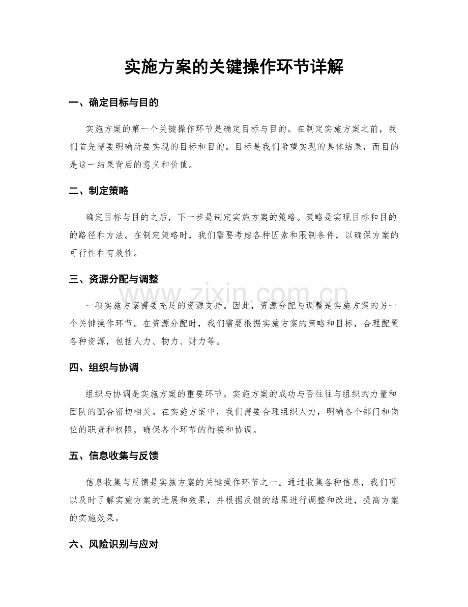 实施方案的关键操作环节详解.docx_第1页