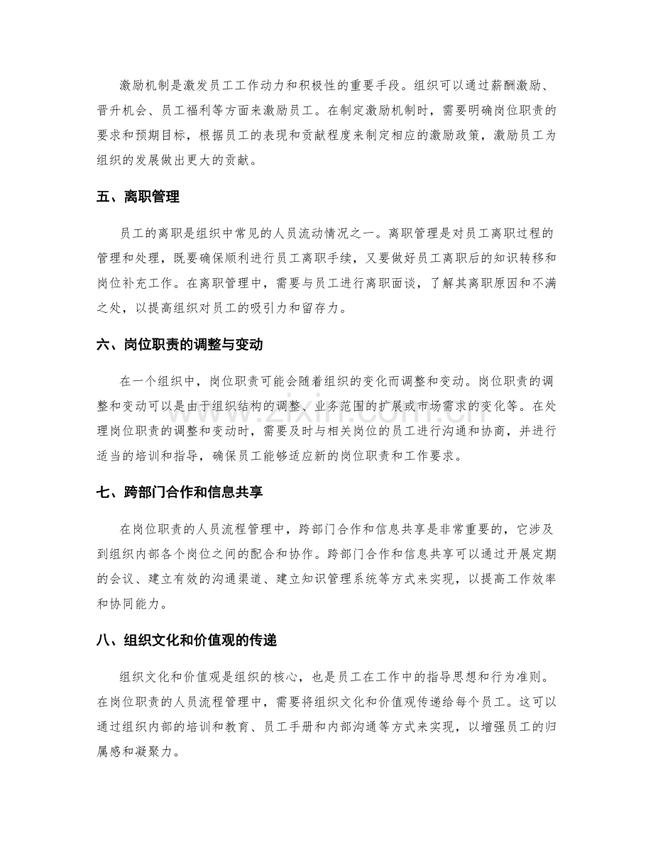 岗位职责的人员流程管理.docx_第2页
