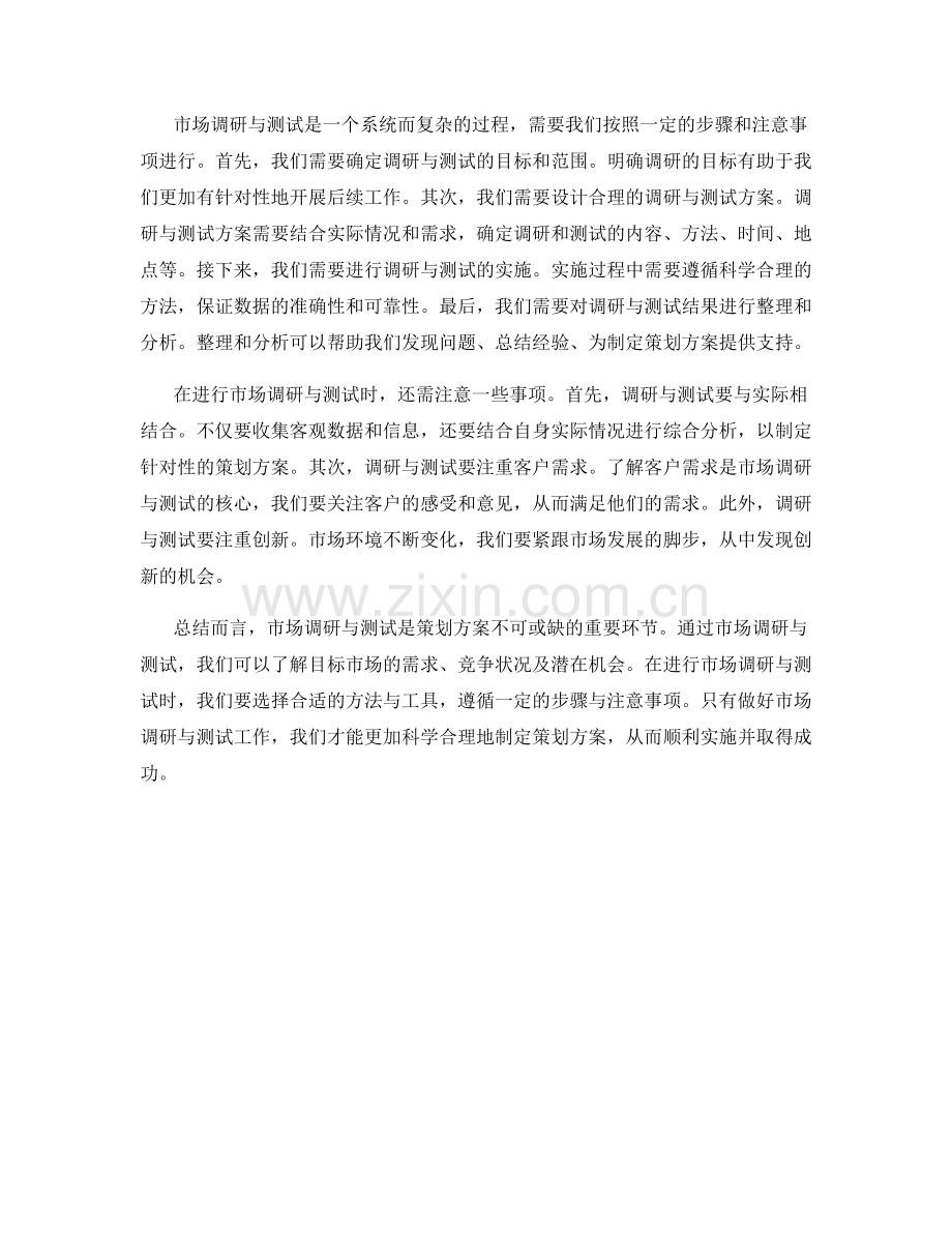 策划方案的市场调研与测试.docx_第2页