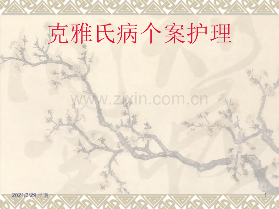 克雅氏病个案护理.ppt_第1页