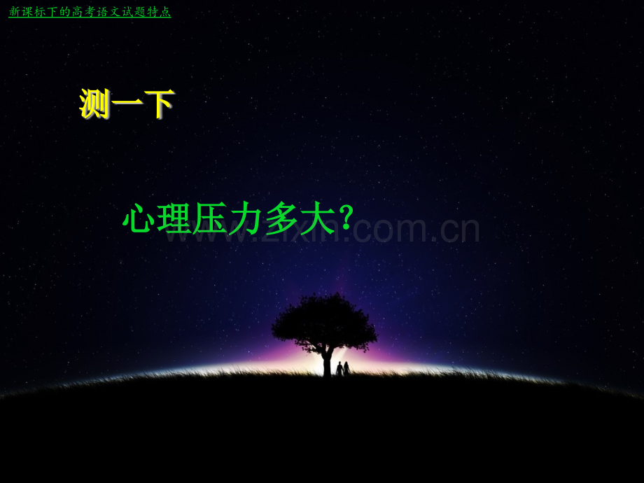 杨老师谈新课程背景下语文试题特点.pptx_第2页