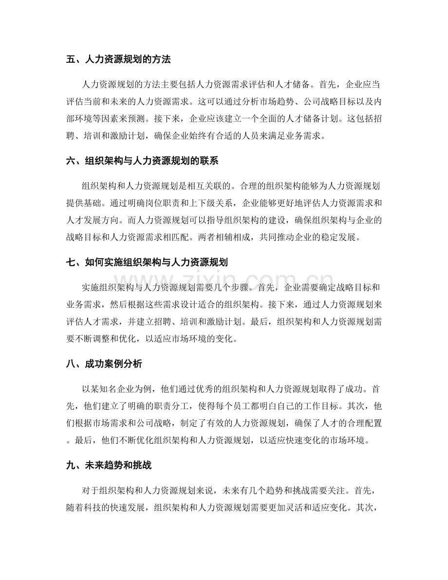 策划方案中的组织架构与人力资源规划.docx_第2页