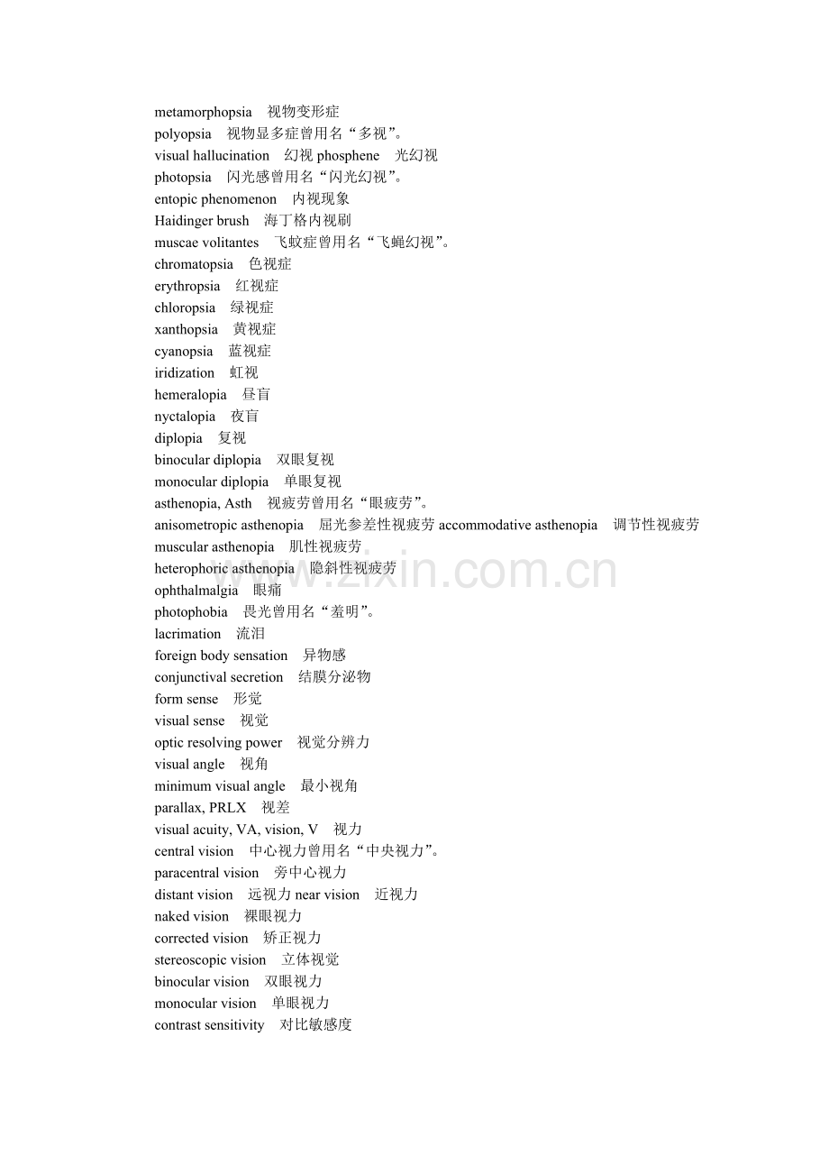 眼科英文对照.doc_第2页