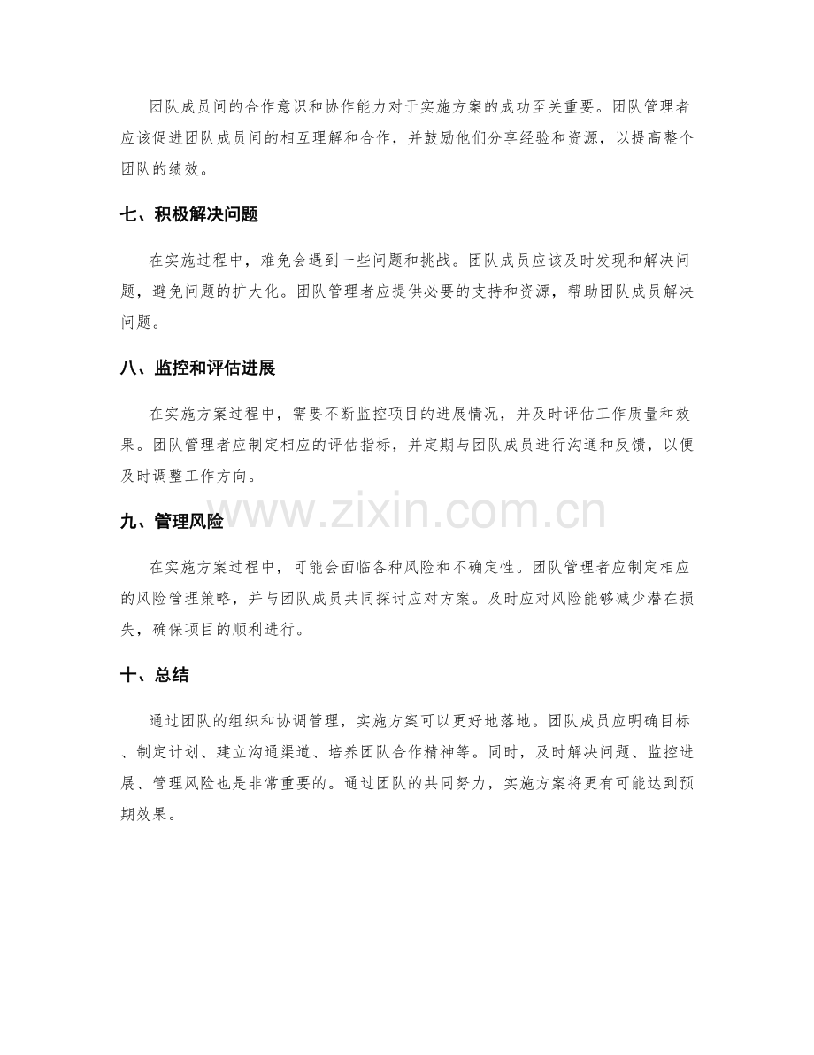 实施方案的团队组织与协调管理.docx_第2页
