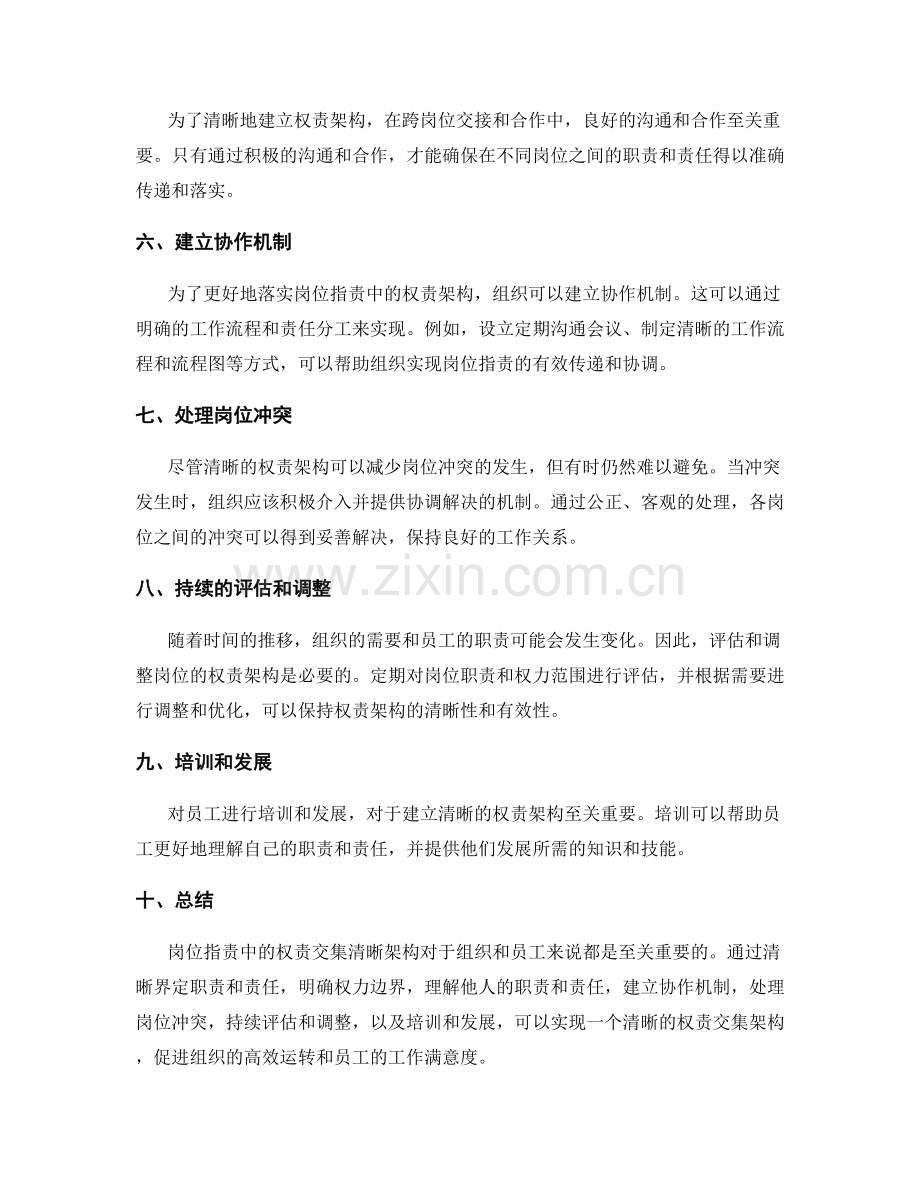 岗位职责中的权责交集清晰架构.docx_第2页