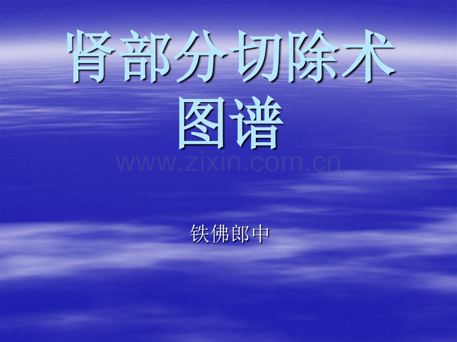肾部分切除术图谱.ppt_第1页
