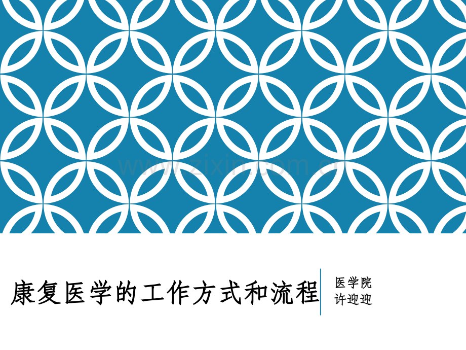 第五章--康复医学的工作方式-流程.pptx_第1页