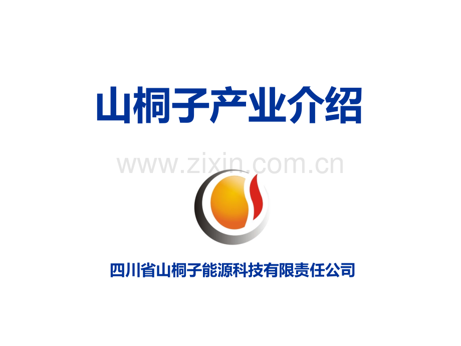 山桐子产业介绍(山桐子公司发布).ppt_第1页