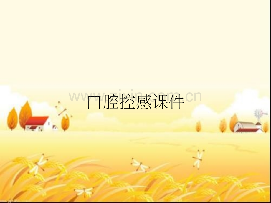 口腔控感课件.pptx_第1页