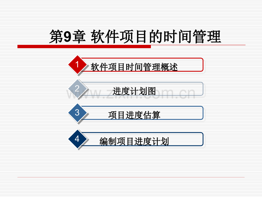 软件项目管理-第9章-软件项目的时间管理.ppt_第1页