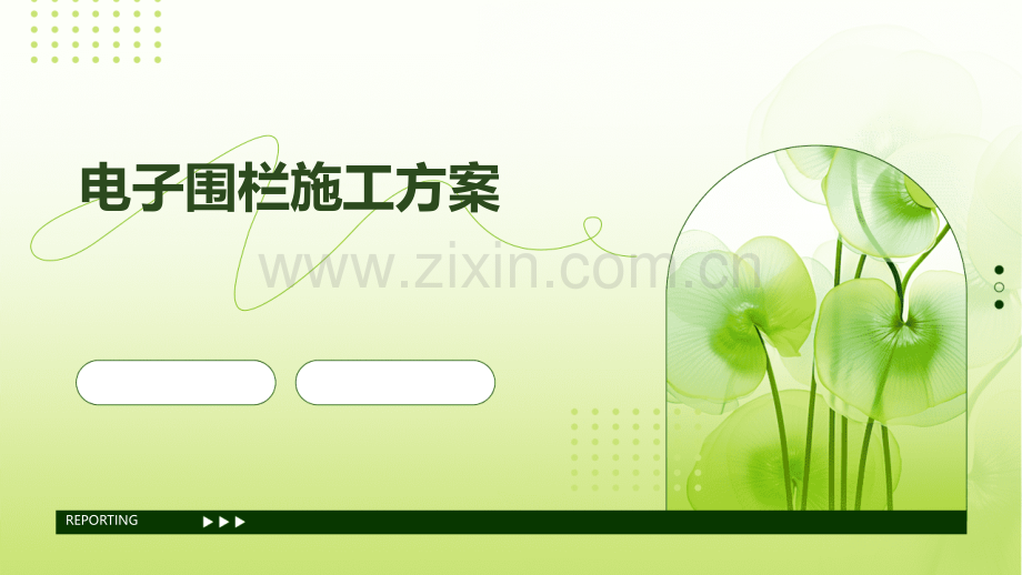 电子围栏施工方案.pptx_第1页