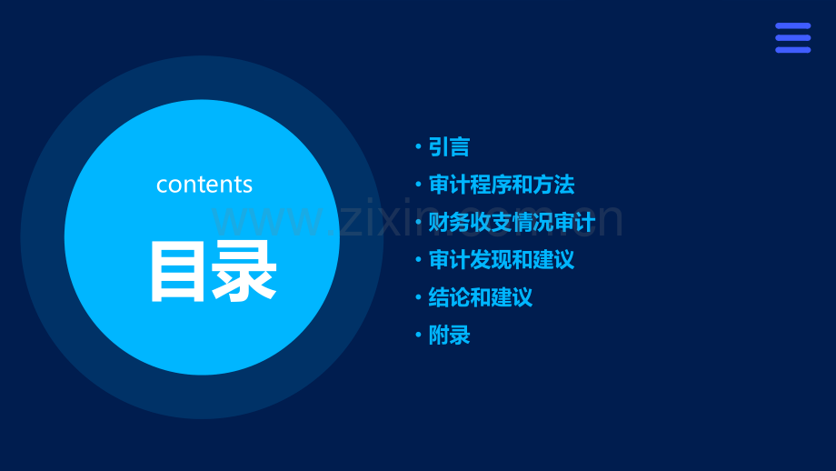 财务收支审计报告模版.pptx_第2页