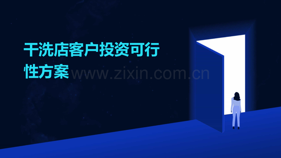 干洗店客户投资可行性方案.pptx_第1页
