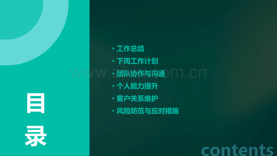 一周的工作总结和计划.pptx_第2页