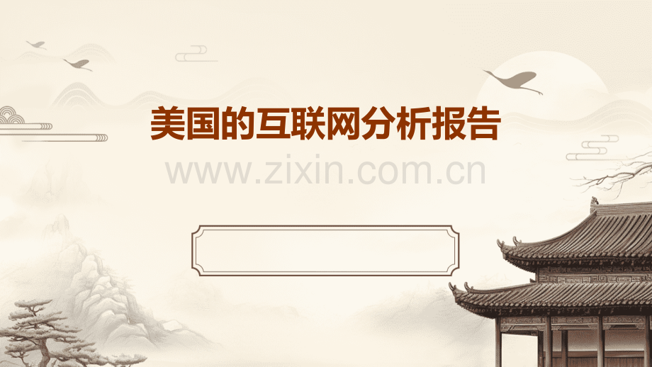 美国的互联网分析报告.pptx_第1页
