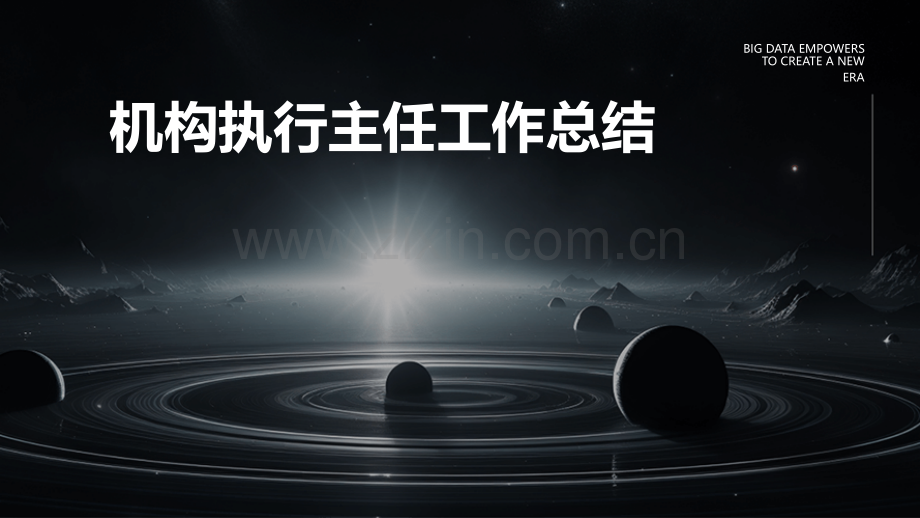 机构执行主任工作总结.pptx_第1页