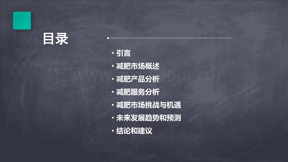 市场分析报告案例减肥.pptx_第2页