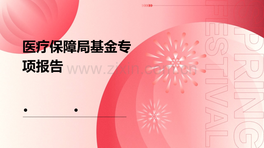 医疗保障局基金专项报告.pptx_第1页